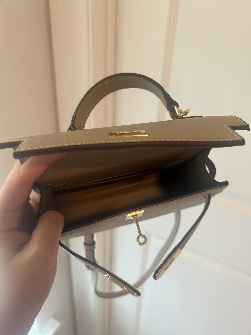 (H)ermes Mini Kelly inspired bag